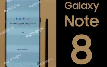 Samsung Galaxy Note 8 bất ngờ lộ ảnh thực tế